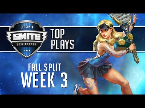 SMITE Pro League 2016 - Week 3 Top Plays (Fall Split)