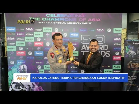KAPOLDA JATENG TERIMA PENGHARGAAN SOSOK INSPIRATIF