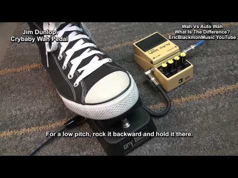Wah Vs Auto Wah - The Difference! Guitar Wah Pedal Comparison Tutorial@EricBlackmonGuitar