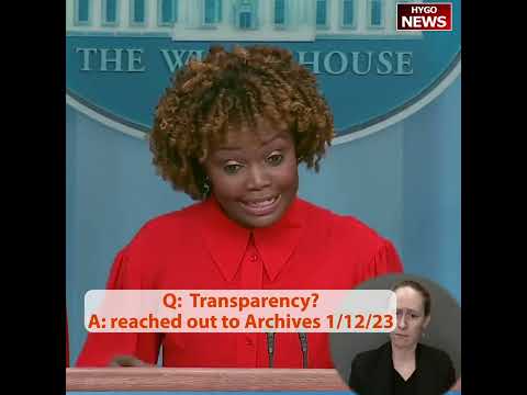 Q: Transparency? A: reached out to Archives
