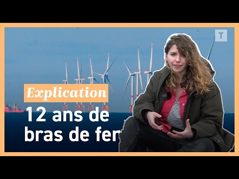 Why did the Saint-Brieuc Bay wind farm take so long to be built?