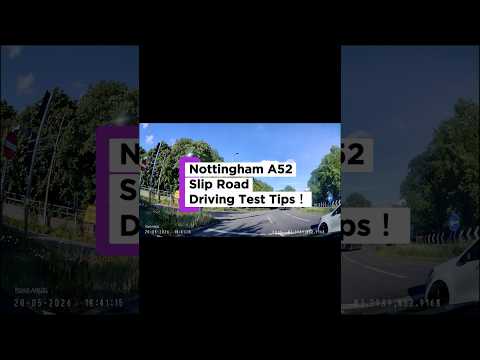 Dual carriageway merging video thumbnail