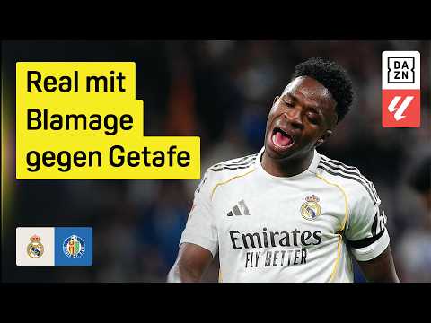 Doppel-Rot im kleinen Stadtderby: Real Madrid - Getafe | LaLiga | DAZN Highlights