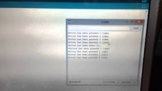 Button count tilt switch reset
