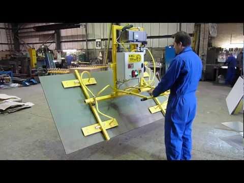 Wooden Board & Panel Vacuum Lifting Beam 90° Tilt