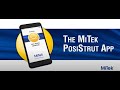 mitek posistrut app video