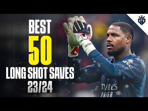 BEST 50 LONG SHOT GOALKEEPER SAVES 2023/24 | HD #1