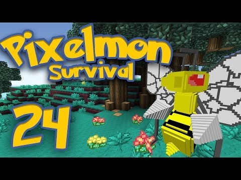 Pixelmon Survival [Part 24] - Trainer Challenge!
