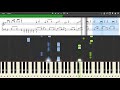 Raul Di Blasio - Balada Para Alessandro - Piano tutorial and cover (Sheets + MIDI)