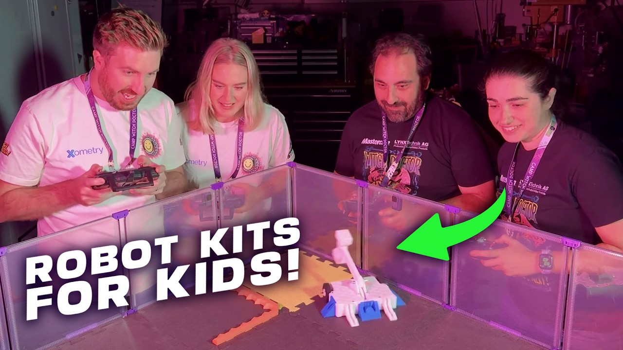 BattleBots Team Creates Robot Kits For Kids!