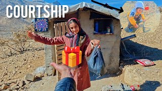 Download lagu Operator proposes to a beautiful nomadic girl in the forest 💍🌲 mp3