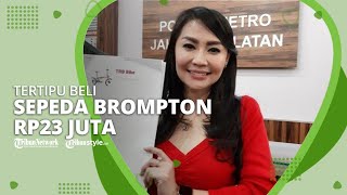 Tessa Kaunang Kesal Kena Tipu Beli Sepeda Brompton Rp23 Juta