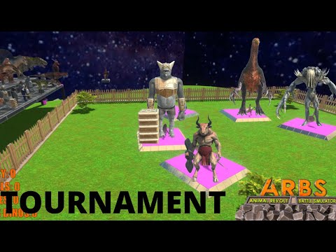 TOURNAMENT INFERNALS VS PRIMATES VS FANTASY VS HERBIVORE DINOS VS REPTILES VS HUMANS  - ARBS