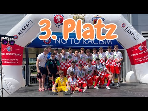 Das Spiel für 3. Platz gewonnen und die Siegerehrung - Cro Vienna vs OKS1 (2:0)