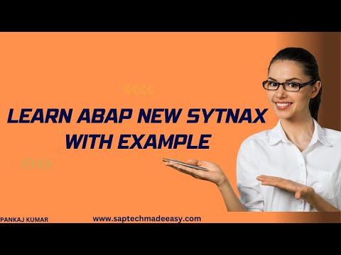 LOOP WITH READ CONVERTING TO NEW SYNTAX USING VALUE OPERATOR WITH FOR LOOP | LEARN NEW ABAP SYNTAX