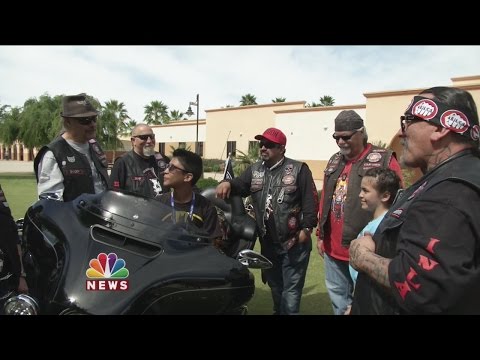 Bikers Gang Up Against Child Abuse