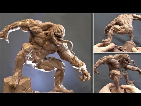Sculpting Timelapse VENOM