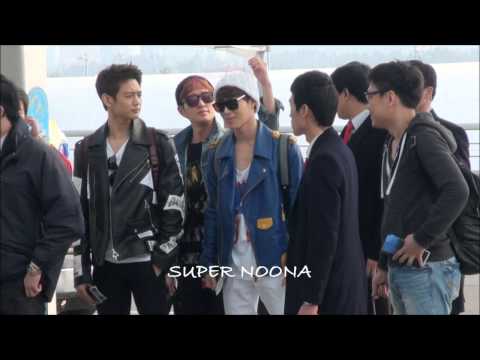 130308 SHINee OnTae (1) at Incheon international airport