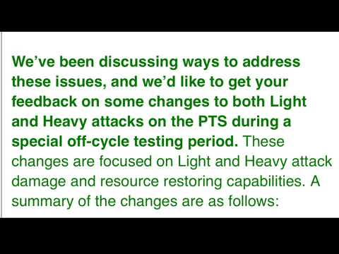 ESO Light & Heavy Attack Changes