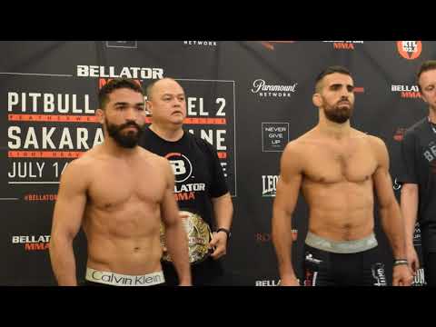 Bellator 203: Patricio Freire vs. Daniel Weichel 2 face to face at weigh-ins