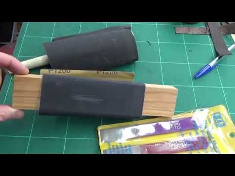 Sharpening Leather Tools