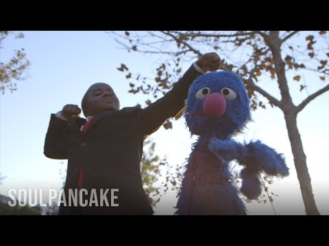 A Pep Talk from Kid President and GROVER!