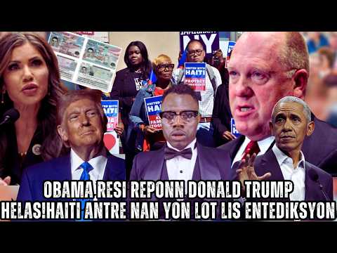 MEZANMI BOUCH PA GOU;AYITI ANTRE NAN YON LOT LIS ENTEDIKSYON,DAT KAT TRAVAP EXPIRE,OBAMA RESI PALE