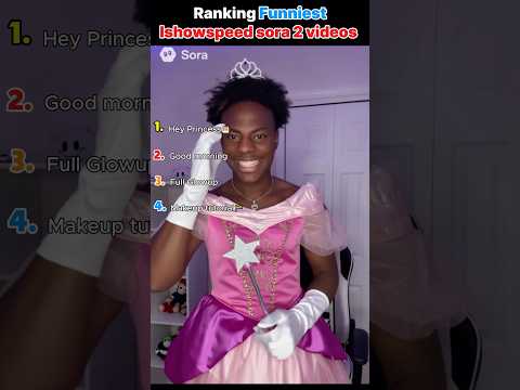 Ranking the Craziest IShowSpeed Sora 2 Moments 🤯