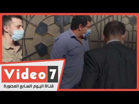 علاء عبدالعال يرفض الحديث لوسائل الاعلام عقب انتهاء اجتماع الجبلايه بأنديه القسم الثاني