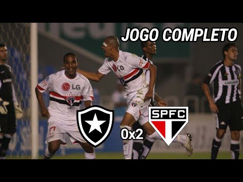 Botafogo 0x2 São Paulo - Jogo Completo