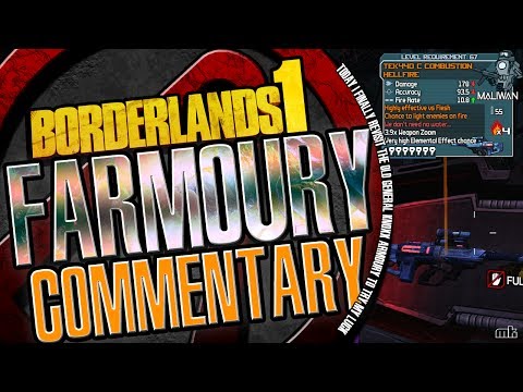 Borderlands 1 | Armoury looting Run | Old Fashioned Commentary