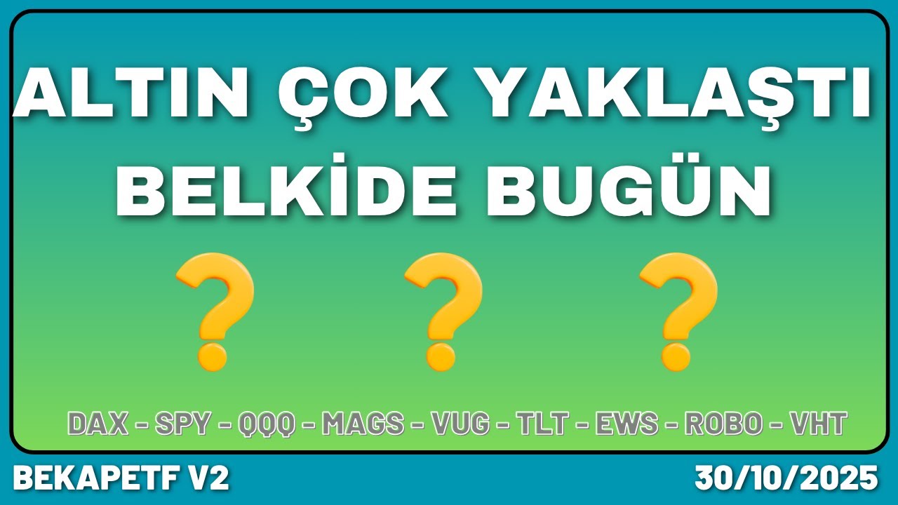 Altın ve Gümüş Çok Yaklaştı Belki de Bugün