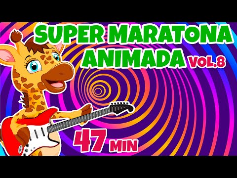 Super Maratona Animada Vol. 8 - Giramille 47 min | Desenho Animado Musical