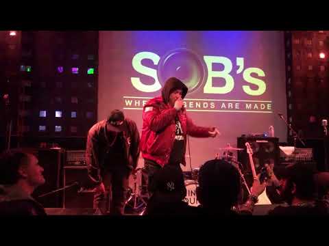 Rasheed Chappell & Crimeapple live at SOBs NYC (La Coka Nostra) 2017-03-17