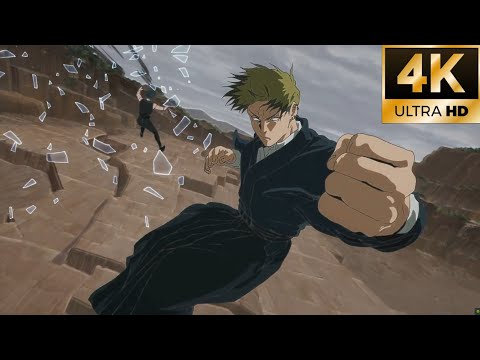 Maki Vs Naoya Zenin English Dub | Jujutsu Kaisen Season 3 (4K)