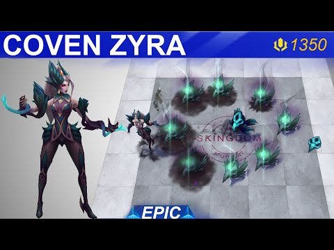 Coven Zyra Skin Quick Spotlight 2020 (League of Legends)