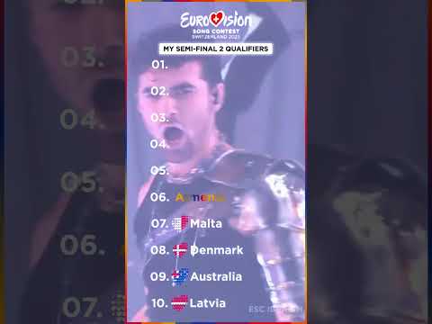 Eurovision 2025: My 10 Semi-Final 2 qualifiers! What’s yours? #eurovision #eurovision2025 #esc