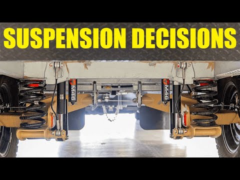 Small Camper Suspension Systems // Which one // Leaf, Timbren or Full Independent