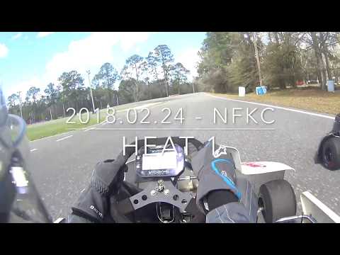 2018.02.24 - JaxKarting at NFKC - Heat 1