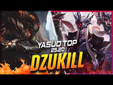 Dzukill - Yasuo vs Yone TOP #2 Patch 25.20 - Yasuo Gameplay