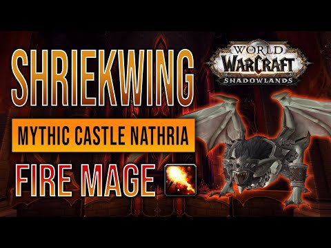 Shriekwing MYTHIC kill | Castle Nathria | Episteme | Fire Mage POV