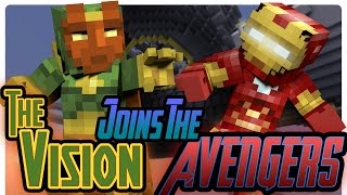 Minecraft: Vision Joins The Avengers! (Minecraft Roleplay)