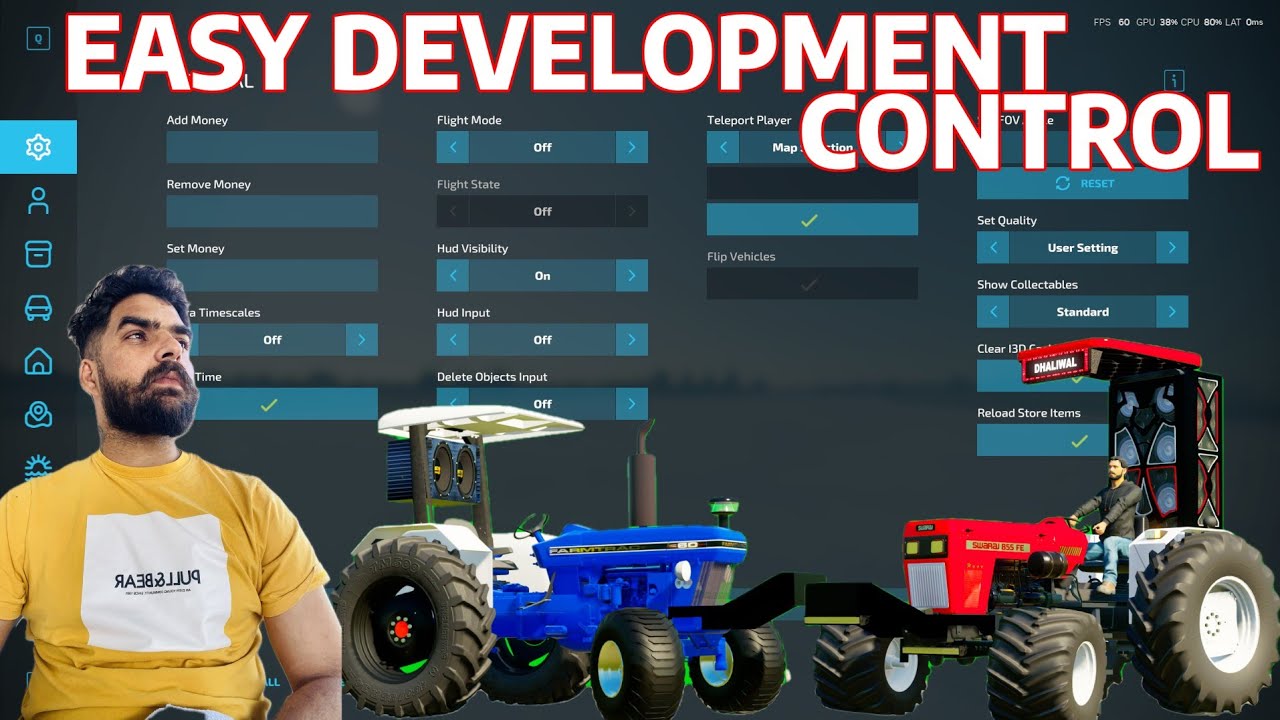 Easy Development Controls Explained! | #FS22 | #dhaliwalgaming  | #GiantsPartnerProgram