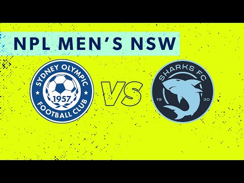 NPL Men's NSW Round 19: Sydney Olympic FC v Sutherland Sharks FC
