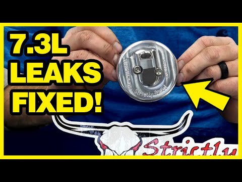 Fixing MOST Common Leak On 7.3L Powerstroke w/ This Simple Device | Strictly Diesel Dipstick Adapter