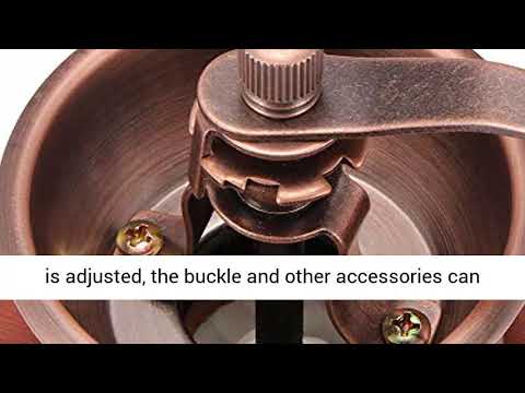 DDSKY Manual Coffee Grinder, DDSKY Manual Coffee Bean Grinder Vintage Antique Wooden Hand Grinder