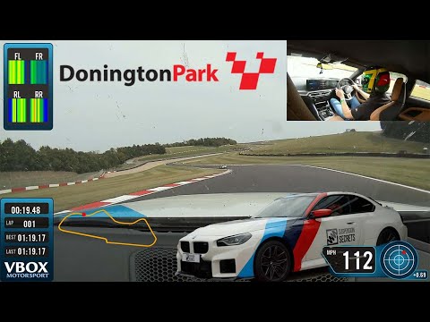 BMW M2 G87 ON-BOARD Donington Park National Circuit-
