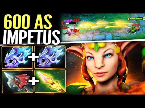 🔥 100% STRONGEST SUPPORT NUKER in META Now — Enchantress 2x Moonshard 600AS Impetus Dota 2 Pro