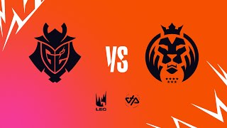LEC Summer Split 2022 - W8D1 - G2 vs MAD