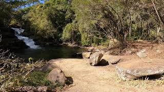 Chegada a Cachoeira do Simão em Gonçalves MG.